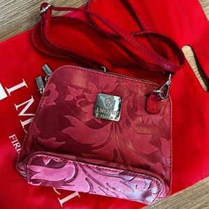 NWT I Medici Leather Red Handbag